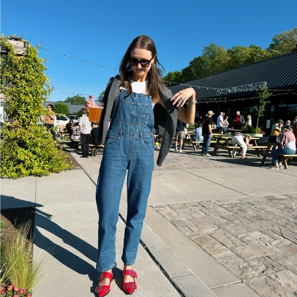 Free People Denim - Free people overalls